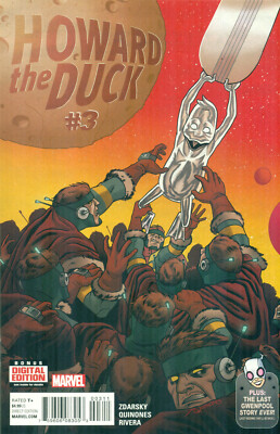 Howard The Duck #3 Zdarsky Quinones 3rd App Gwenpool The