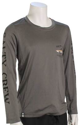 

Рашгард Salty Crew Boys Bruce LS — уголь — новинка, Grey