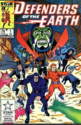 Defenders Of the Earth #1 (Marvel Comics January 1987)