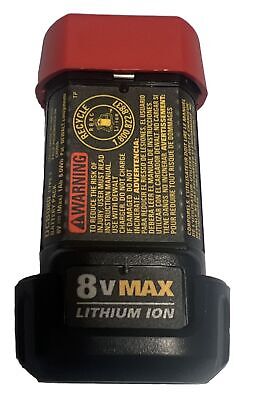 NEW Genuine DEWALT DCB080 Type 1 8V 8 Volt MAX Lithium-Ion 1AH Battery Pack