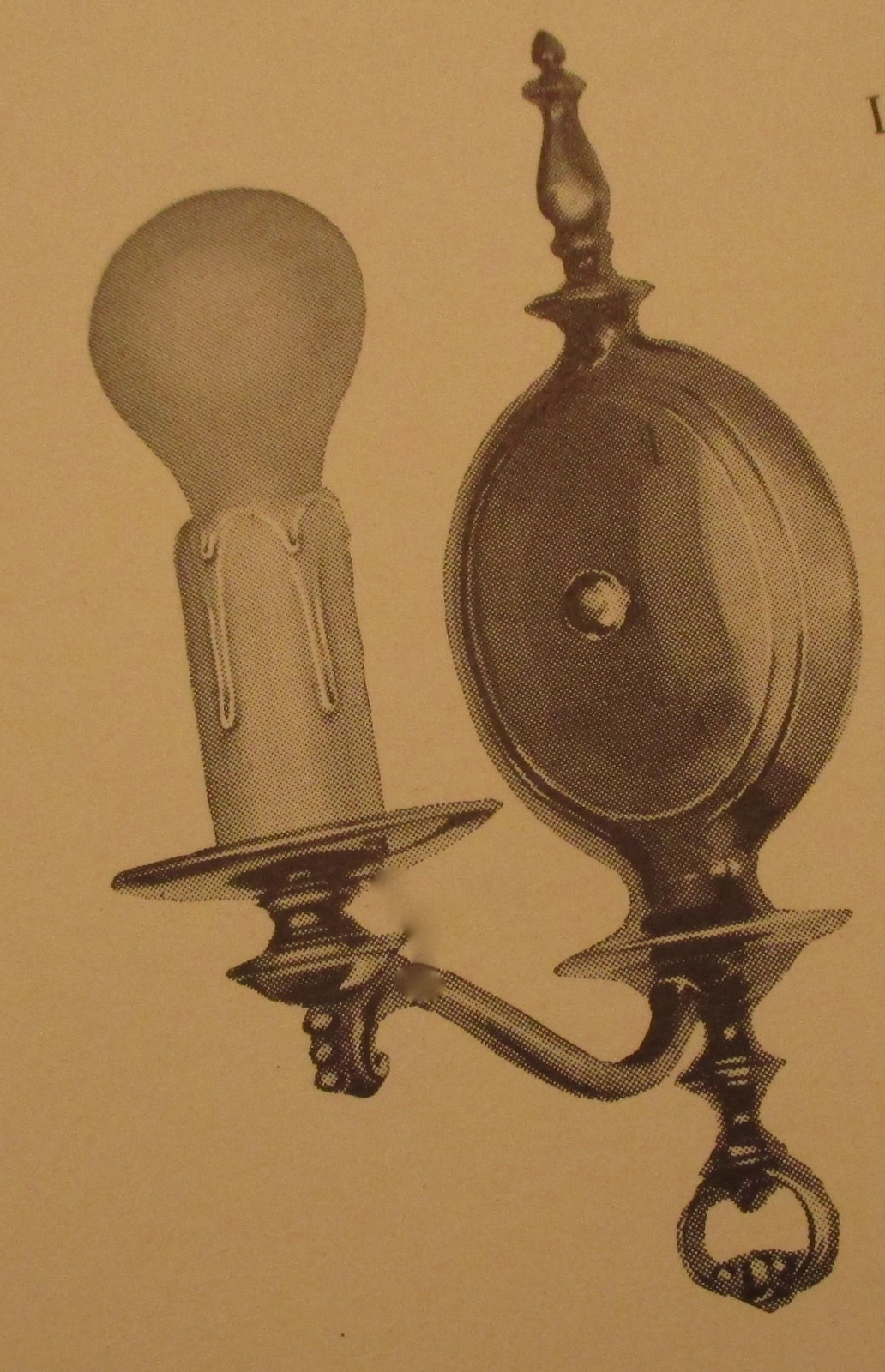 Vintage Lighting six matching circa 1930 sconces by Moe Bridges