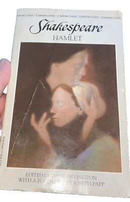 Hamlet By William Shakespeare Edited by David Bevington Paperback Bantam Book