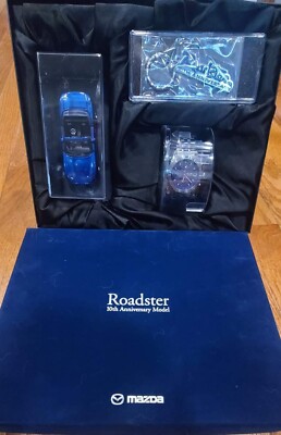Mazda Miata Roadster eunos Mx-5 watch commemorative set