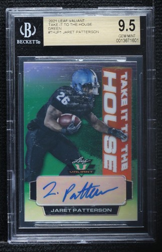 2021 Leaf Valiant Jaret Patterson #TH-JP1