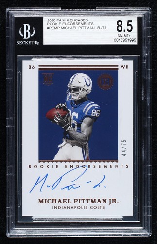 2020 Panini Encased Michael Pittman Jr. #RE-MP