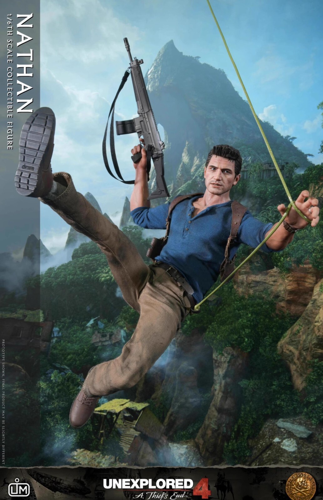 LIMTOYS 1/6 LIM012 Uncharted 4 Nathan Drake Male Action