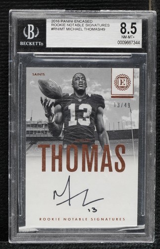 2016 Panini Encased Michael Thomas #RNI-MT
