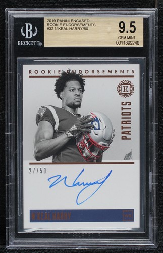 2019 Panini Encased N'Keal Harry #RE-NKH