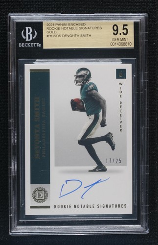 2021 Panini Encased DeVonta Smith #RNS-DS