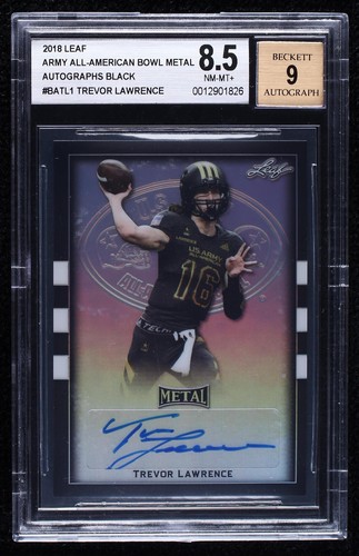 2018 Leaf Metal U.S. Army All-American Bowl Trevor Lawrence #BA-TL1