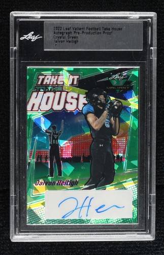 2022 Leaf Valiant Jaivon Heiligh #TH-JH1