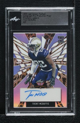2022 Leaf Valiant Trent McDuffie #BA-TM1