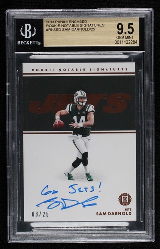 2018 Panini Encased Sam Darnold #RNS-SD