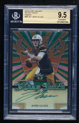 2018 Leaf Valiant Josh Allen #MT-JA1