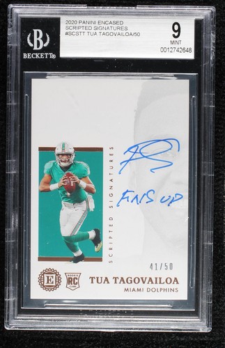 2020 Panini Encased Tua Tagovailoa #SCS-TT