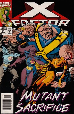 X-Factor #94 Newsstand Cover Marvel