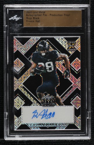 2022 Leaf Metal Draft Breece Hall #BA-BH1