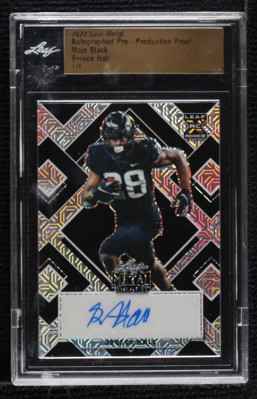 2022 Leaf Metal Draft Breece Hall #BA-BH1 for sale | eBay