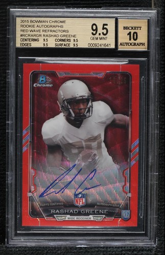 2015 Bowman Rashad Greene #RCRA-RGR
