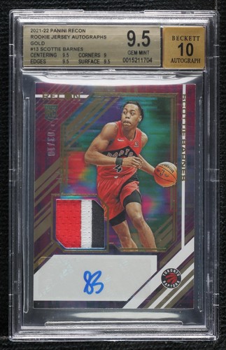 2021-22 Panini Recon - Scottie Barnes #RJA-SBA