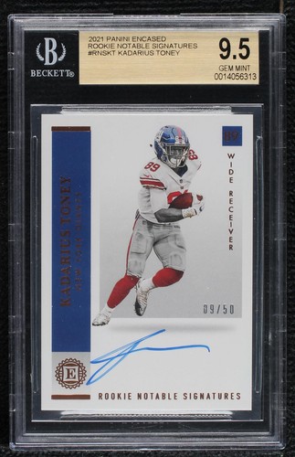 2021 Panini Encased Kadarius Toney #RNS-KT