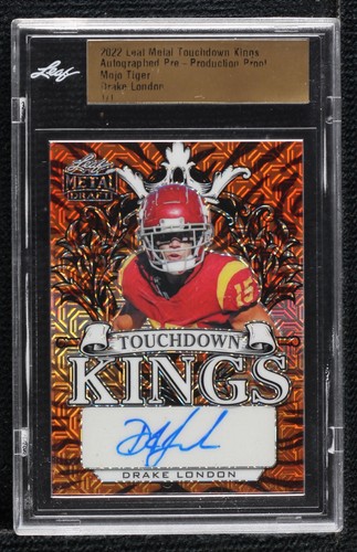 2022 Leaf Metal Draft Drake London #TK-DL1