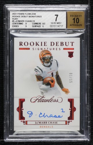 2021 Panini Flawless Ja'Marr Chase #RDS-JMC