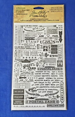Tim Holtz Idea-ology Remnant Rubs TH93188 Special Delivery 2015