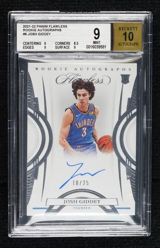 【99枚限定】 Josh Giddey RC Auto ルーキーサイン 2021-22 Donruss Josh Giddey Rookie Auto RC Signature Series