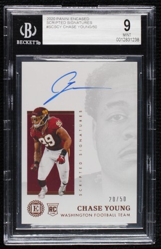 2020 Panini Encased Chase Young #SCS-CY