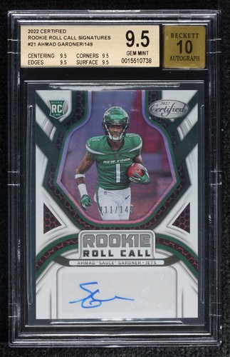 2022 Panini Certified Ahmad Gardner #RCS-AG