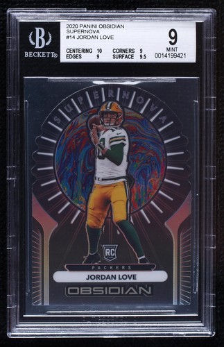 2020 Panini Obsidian Jordan Love #S14