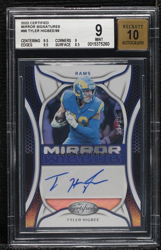 2022 Panini Certified Tyler Higbee #MS-THI