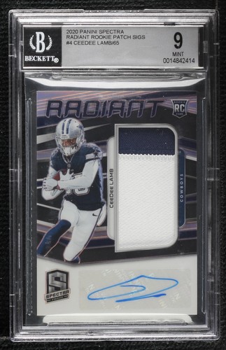 2020 Panini Spectra CeeDee Lamb #4