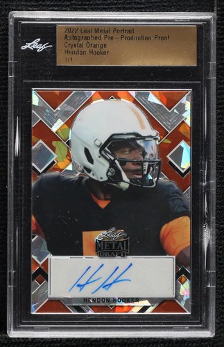 2022 Leaf Metal Draft Hendon Hooker #PA-HH2