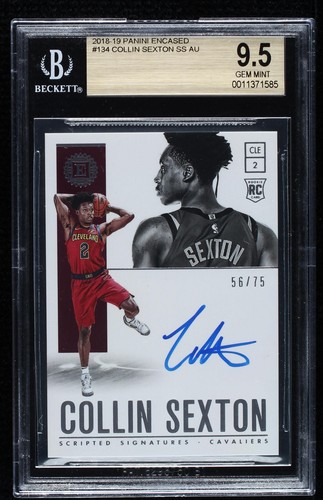 2018-19 Panini Encased - Collin Sexton #134