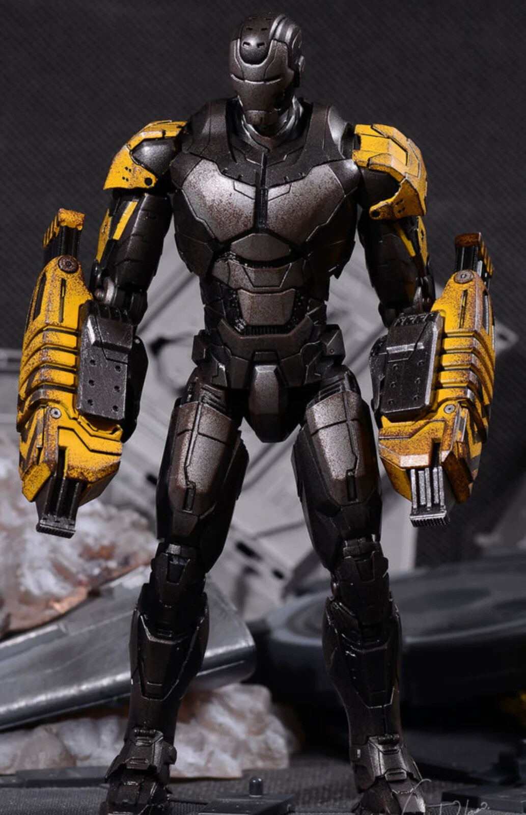 アイアンマン comicave コミケイブ マーク25　ストライカー action figure Marvel IRON MAN Mark XXV MK25 Striker 75