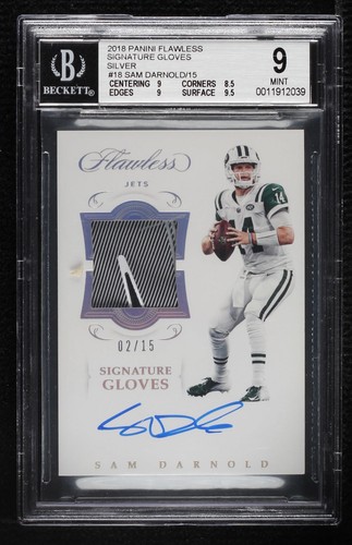 2018 Panini Flawless Sam Darnold #SG-SD