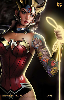FLASHPOINT BEYOND #1 (NATHAN SZERDY EXCLUSIVE TATTOO VARIANT) ~ DC COMICS NM+