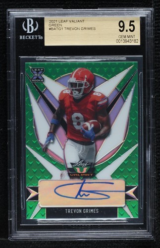 2021 Leaf Valiant Trevon Grimes #BA-TG1