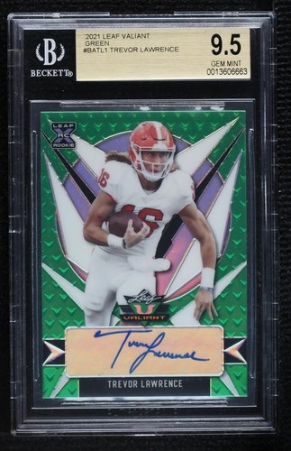 2021 Leaf Valiant Trevor Lawrence #BA-TL1