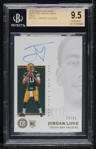 2020 Panini Encased Jordan Love #SCS-JL