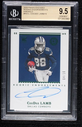 2020 Panini Encased CeeDee Lamb #RE-CL
