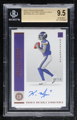 2021 Panini Encased Kellen Mond #RNS-KM