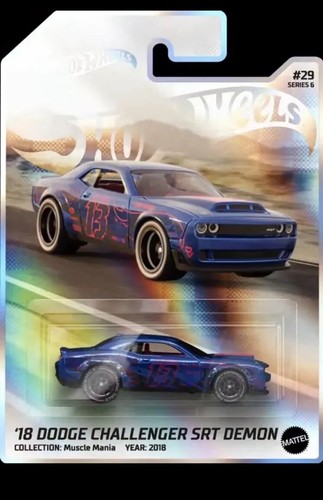 ホットウィール RLC ダッジ チャレンジャー SRT デーモン NFT Hot Wheels NFTG Series 6 '18 Dodge Challenger SRT Demon