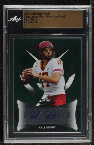 2019 Leaf Valiant Kyle Kempt #BA-KK1