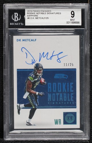 2019 Panini Encased DK Metcalf #RNS-DKM