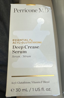 Perricone MD Essential Fx Acyl-Glutathione Deep Crease Serum 1oz $185 NIB 