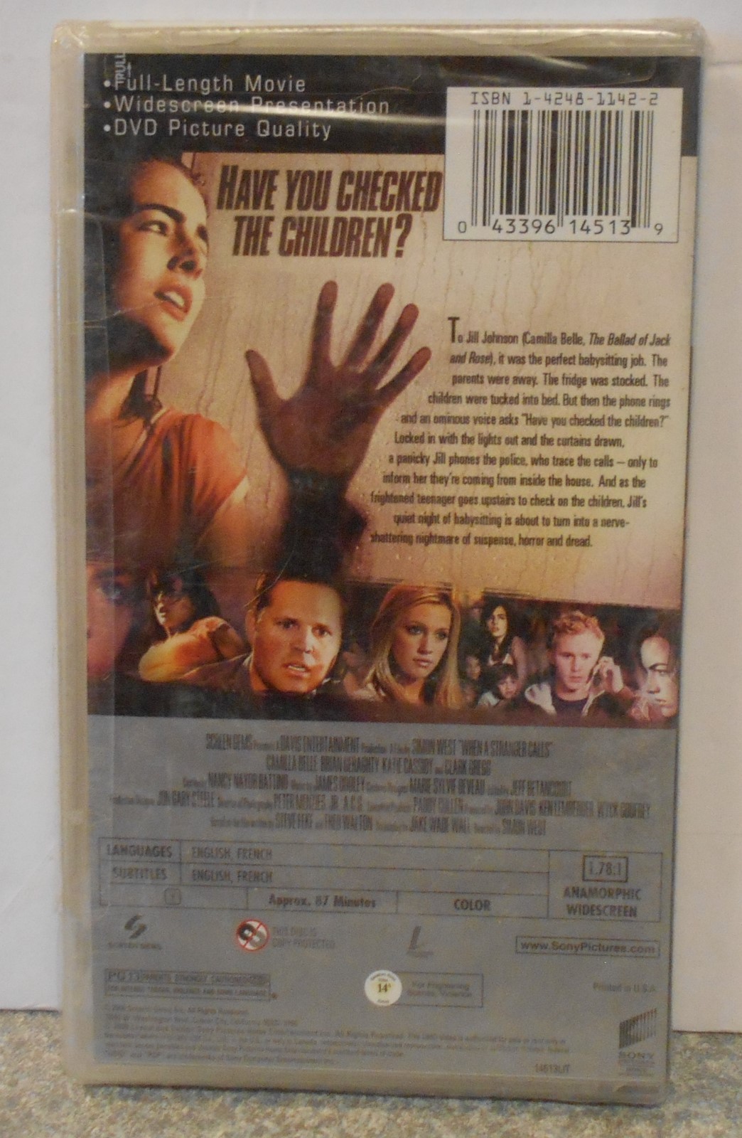 When a Stranger Calls (UMD VIDEO FOR PSP , 2006) RARE BRAND NEW