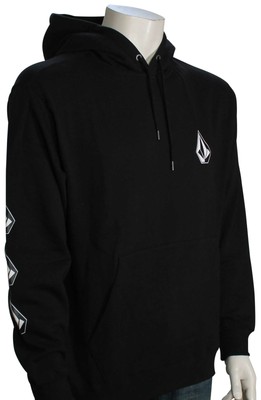 

Пуловер с капюшоном Volcom Iconic Stone — классический черный — новинка